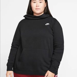 Nike Women’s Fleece Funnel-Neck Hoodie - 3X